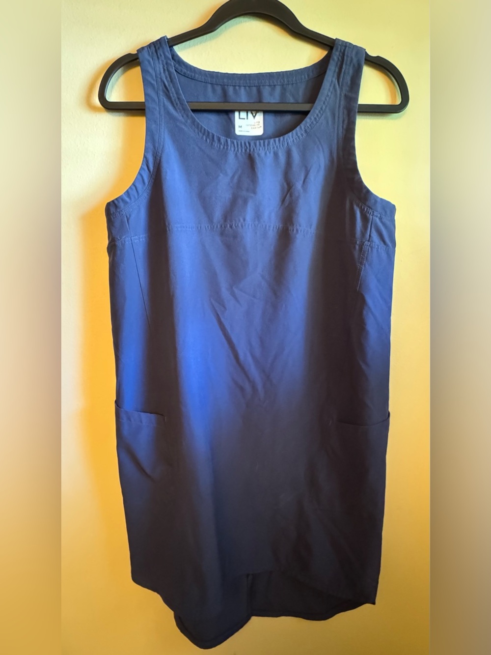 LIV Navy Sleeveless Athletic Shift Dress